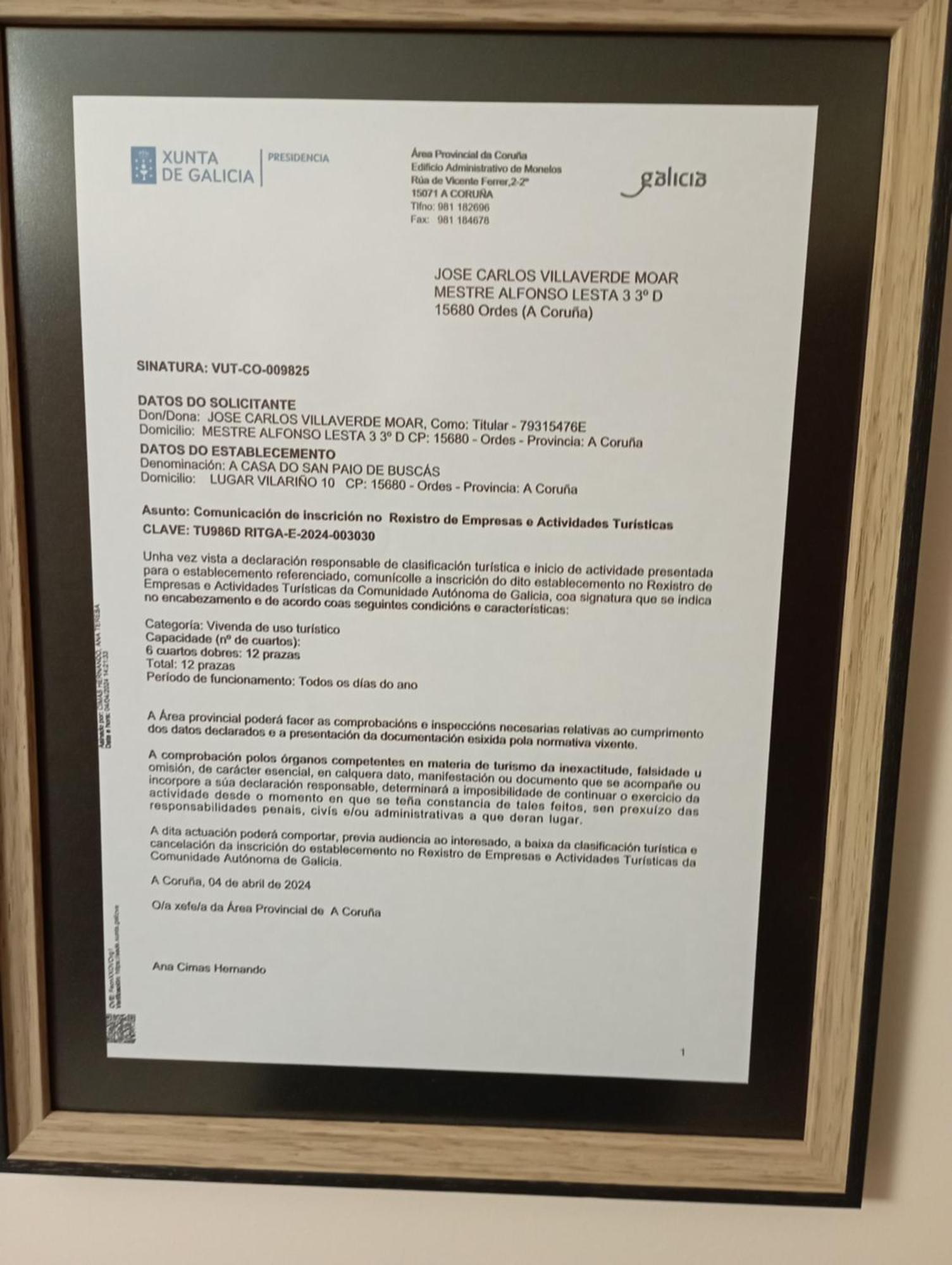 A Casa Do San Paio De Buscas Διαμέρισμα Ordes Εξωτερικό φωτογραφία