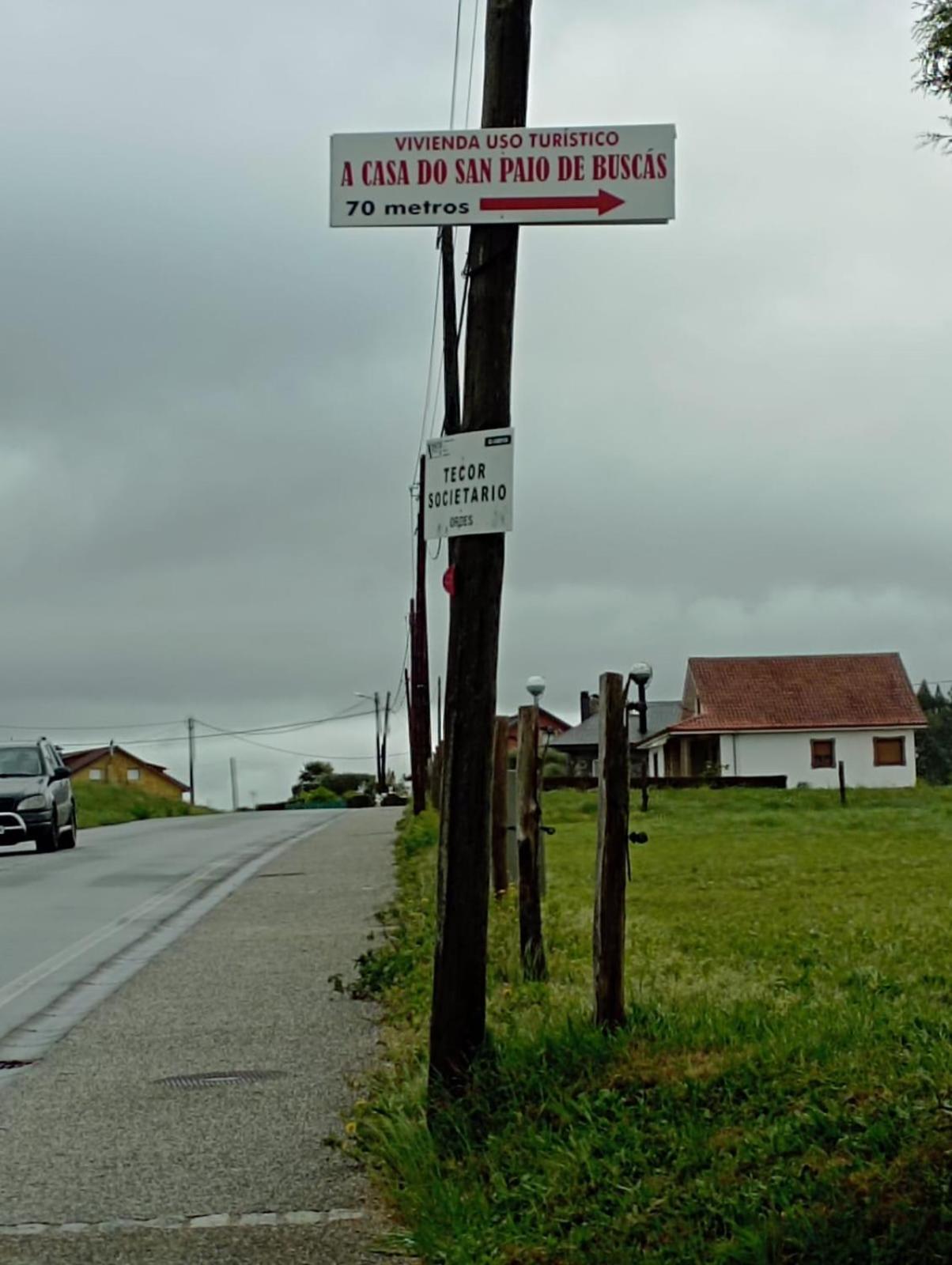 A Casa Do San Paio De Buscas Διαμέρισμα Ordes Εξωτερικό φωτογραφία